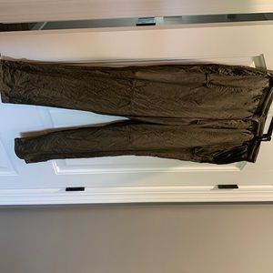 Maurices adjustable length cargo linen pants